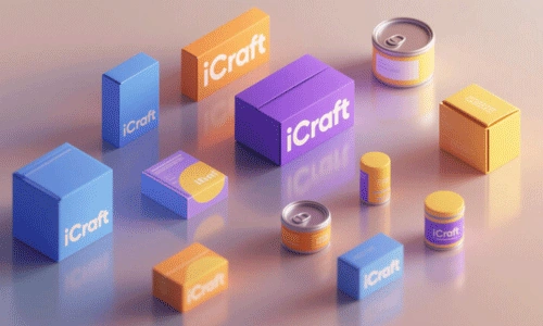 iCraft Brand Packaging Product Display